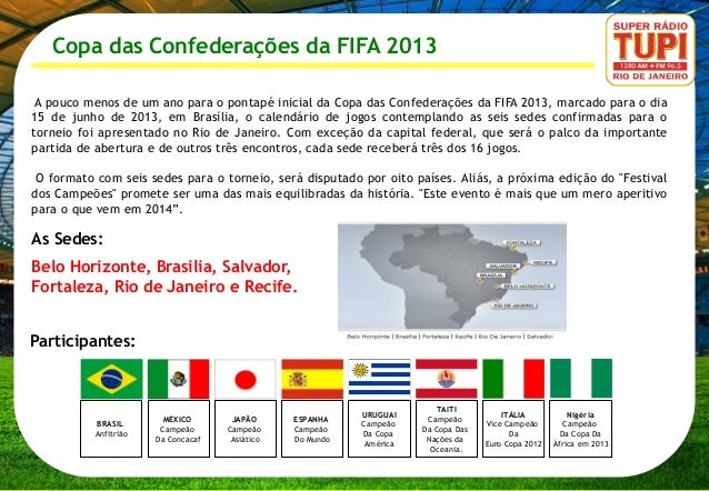Copa Das Confederacoes Super Radio Tupi
