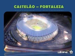 Capacidade: 67 mil pessoas
Custo total : cerca de 518 milhões
92% das obras estão concluídas
351 milhões de financiamento federal
 