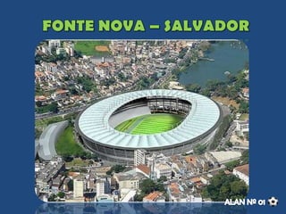 Capacidade: 50 mil pessoas
Custo total : cerca de 592 milhões
80% das obras estão concluídas
324 milhões de financiamento federal
 
