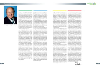 44
Forewords
55
The 2006 FIFA World Cup Germany was a com-
plete success; it was a festival of football. The
organisation was faultless and there were no
incidents of note outside the stadia. I would like
to offer my thanks and express my respect to all
those who made the event possible, in particular
the German Local Organising Committee under
the leadership of Franz Beckenbauer as well as
its employees and, above all, the thousands of
volunteers.
The “old continent” teams, playing on their
home continent, clearly had the upper hand in
the World Cup. The ﬁnal was a European classic.
The Asian teams bid farewell in the group stage,
followed by the representatives from Africa,
CONCACAF and Oceania in the round of 16 and
ﬁnally the South Americans in the quarterﬁnals.
The reasons behind this outcome will of course
be analysed in these parts of the world with the
objective of doing better next time.
As for the actual play, I expected to see more
attacking football from the round of 16 on-
wards, but the contrary was actually the case.
Too many coaches set out not to lose and their
players followed their instructions to the letter.
I think that this was a shame because we never
really witnessed a great spectacle even if we did
glimpse some minor attempts at more attacking
football.
With regards to the refereeing, I think that the
use of teams of three ofﬁcials who are used
to working together, as well as rigorous selec-
tion and training since the start of 2005, led to
progress in the quality of the ofﬁciating. We
want referees to allow the game to ﬂow while
protecting players. Improvements are only pos-
sible by taking on fully professional referees.
On a more general note, my abiding memory
is of a great festival. The 2006 World Cup reaf-
ﬁrms that football is the most popular sport on
the planet. Attendances at the stadia were near-
ly 100% of capacity. The “Fan Fests” in the host
and other cities, featuring giant screens, meant
that everyone could be involved. The German
people sent a positive image to the whole world
by their display of immense enthusiasm.
I hope that you ﬁnd this detailed analysis of
the 2006 FIFA World Cup Germany useful. Our
ﬂagship competition will be dissected during
the major FIFA conference scheduled for the
autumn in Berlin so that lessons can be learnt
for the next World Cup in South Africa in 2010.
The next World Cup will be a major test of an
entire people, of the entire young generation
and indeed of the entire continent. The aim will
be for football and FIFA to win in Africa – and
to win with Africa.
Joseph S. Blatter, FIFA President
La Coupe du Monde de la FIFA, Allemagne 2006
a été une réussite totale sur le plan de la fête du
football, une organisation sans faille et dépour-
vue d’incident notable en dehors des stades.
J’adresse mes remerciements et mon respect à
tous ceux qui ont œuvré pour la réalisation de
cet événement, notamment le Comité Organi-
sateur Local allemand sous la houlette de Franz
Beckenbauer, ses employés et surtout aussi les
milliers de bénévoles.
Sur leurs terres, les équipes du Vieux continent
ont clairement joué les premiers rôles. La ﬁnale fut
un classique européen. L’Asie a fait ses adieux au
premier tour, suivie par l’Afrique, la CONCACAF
et l’Océanie en huitièmes de ﬁnale et, ﬁnalement,
l’Amérique du Sud en quarts de ﬁnale. Les causes
de cette situation seront bien sûr analysées dans
le but de faire mieux la prochaine fois.
Sur le plan du jeu, je pensais que l’on allait se di-
riger vers un football plus offensif dès le deuxiè-
me tour, c’est le contraire qui s’est produit. Trop
d’entraîneurs ont d’abord fait jouer pour ne pas
perdre et leurs joueurs ont suivi les consignes au
pied de la lettre. Dommage, dirais-je, parce que
le grand spectacle ne s’est jamais véritablement
produit, même si l’on a pu entrevoir quelques
petits essais de football plus offensif.
Concernant l’arbitrage, je dirais que le choix de
trios qui avaient l’habitude de fonctionner en-
semble, la sélection rigoureuse et l’encadrement
depuis début 2005 nous ont fait progresser dans
la qualité de ce travail. Nous voulons des arbi-
tres qui favorisent le jeu et protègent les joueurs.
Maintenant, pour encore mieux s’organiser, il
est nécessaire d’engager des arbitres totalement
professionnels.
D’un point de vue général, je retiens l’image
d’une grande fête. Avec la Coupe du Monde
2006, on a constaté à nouveau que le football
est le sport le plus populaire de la planète, avec
un taux de remplissage des stades proche de
100%. Les « Fan Fest » dans les villes hôtes
et d’autres villes, où des écrans géants étaient
installés, ont permis à tous d’être de la partie.
Le peuple allemand a renvoyé ainsi une image
positive au monde entier, véhiculée par tant
d’enthousiasme.
Je vous souhaite à tous une bonne lecture de
cette analyse détaillée de la Coupe du Monde
de la FIFA, Allemagne 2006. Notre compétition-
phare sera disséquée lors d’une grande confé-
rence que la FIFA organisera en automne à Ber-
lin, aﬁn d’en tirer les leçons appropriées pour la
prochaine édition, en 2010 en Afrique du Sud
– qui sera une épreuve majeure pour tout un
peuple, pour toute une jeunesse, pour tout un
continent, aﬁn que le football et la FIFA gagnent
en Afrique avec l’Afrique.
La Copa Mundial de la FIFA Alemania 2006 fue
una exitosa ﬁesta del fútbol, con una perfec-
ta organización y sin incidentes importantes
fuera de los estadios. Me gustaría expresar mi
agradecimiento y respeto a todos aquellos que
participaron en la realización de este torneo,
principalmente al Comité Organizador Local
alemán bajo la batuta de Franz Beckenbauer, a
sus colaboradores y especialmente a los miles
de voluntarios.
En casa, los equipos del Viejo Continente se
impusieron claramente en estas lides, y así la ﬁ-
nal fue un clásico europeo. Asia se despidió del
torneo en la primera fase, seguida de África, la
CONCACAF y Oceanía en los octavos de ﬁnal,
y por último de Sudamérica en los cuartos de
ﬁnal. Las causas de este resultado serán analiza-
das por las regiones respectivas a ﬁn de mejorar
su próxima actuación.
En cuanto al estilo de juego, pensé que íbamos
a presenciar un fútbol más de ataque desde la
segunda fase, mas fue lo contrario. Demasiados
entrenadores apostaron por jugar para no perder
y sus jugadores siguieron sus órdenes al pie de
la letra. Opino que eso fue una lástima, porque
nos impidió ser testigos de un gran espectáculo,
aun si pudimos apreciar unos cuantos intentos
encaminados hacia un fútbol más ofensivo.
Con respecto al arbitraje, estimo que la elección
de los tríos que ya trabajaban bien juntos, la ri-
gurosa selección y el respaldo continuo desde
comienzos del 2005, ha hecho que mejoremos
ostensiblemente la calidad de esta labor. Que-
remos árbitros que contribuyan al desarrollo de
nuestro deporte y que protejan a los jugadores.
Debido a las circunstancias organizativas actua-
les, es necesario que contemos con árbitros ab-
solutamente profesionales.
En general, queda grabada en mi memoria el
grato recuerdo de una gran ﬁesta. Después de
la Copa Mundial 2006, constatamos una vez
más que el fútbol es el deporte más popular del
planeta, como lo demuestra la nutridísima con-
currencia a los estadios. Las “ﬁestas de los aﬁ-
cionados” en las ciudades sede y otras ciudades
permitieron, gracias a la instalación de pantallas
gigantes, que todos pudieran participar del gran
espectáculo. El pueblo alemán también proyectó
una imagen sumamente positiva al mundo, en la
que se reﬂejó su gran entusiasmo.
Espero que disfruten la lectura de este análisis
detallado de la Copa Mundial de la FIFA Ale-
mania 2006. Nuestra competición estrella será
examinada hasta su más mínimo detalle durante
una gran conferencia que la FIFA organizará en
los próximos meses en Berlín, a ﬁn de hacer un
balance y evitar los mismos errores en el Mundial
2010 en Sudáfrica. Dicho torneo será todo un
reto para el pueblo, la juventud y el continente
africano para que el fútbol y la FIFA ganen en
África con África.
Die FIFA Fussball-Weltmeisterschaft Deutschland
2006™ war ein grandioses Fussballfest, das,
perfekt organisiert, ohne nennenswerte Vorfälle
ausserhalb der Stadien über die Bühne ging. Ich
möchte deshalb all denjenigen herzlich danken,
die diesen Erfolg möglich gemacht haben, ins-
besondere dem lokalen Organisationskomitee
unter der Leitung von Franz Beckenbauer, all
seinen Mitarbeitenden und vor allem auch den
Zigtausenden Freiwilligen.
Vor heimischer Kulisse haben die Teams des
alten Kontinents das Feld klar beherrscht. Das
Endspiel war mit dem Klassiker Italien – Frank-
reich eine rein europäische Angelegenheit.
Während Asien bereits nach den Gruppenspie-
len die Segel streichen musste, war für Afrika,
die CONCACAF und Ozeanien das Achtelﬁnale,
für Südamerika das Viertelﬁnale Endstation. Die
Gründe für das frühe Aus werden von den Ver-
antwortlichen sicherlich genau analysiert, damit
den Fans beim nächsten Mal eine ähnliche Ent-
täuschung erspart bleiben wird.
Spielerisch erwartete ich ab dem Achtelﬁnale
mehr Offensivfussball, doch das Gegenteil war
der Fall. Zu viele Trainer predigten das Zu-null-
Spiel, und die Spieler nahmen sie beim Wort
– leider, weil so das grosse Spektakel ausblieb
und die Teams ihre Offensivqualitäten nur ab
und an aufblitzen liessen.
Beim Schiedsrichterwesen haben sich das Auf-
gebot eingespielter Trios, die strenge Selektion
und das Training seit Anfang 2005 ausbezahlt.
Wir wollen Schiedsrichter, die das Spiel laufen
lassen und gleichzeitig die Spieler schützen. Im
Sinne einer weiteren Verbesserung ist nun der
Schritt hin zu Proﬁschiedsrichtern gekommen.
In Erinnerung wird zweifellos die Feststimmung
bleiben. Die WM 2006 mit den nahezu voll be-
setzten Stadien hat bewiesen, dass der Fussball
der weltweit beliebteste Sport ist. Die Fanfeste
in den Austragungsorten und die Übertragung
der Spiele auf Grossleinwänden in zahlreichen
anderen Städten haben die Weltmeisterschaft
zu einem einzigartigen Gemeinschaftserlebnis
gemacht. Die deutsche Bevölkerung hat sich
der Welt als überaus freundlicher und enthusi-
astischer Gastgeber präsentiert.
Ich wünsche Ihnen allen viel Spass beim Lesen
dieser detaillierten Analyse der FIFA Fussball-
Weltmeisterschaft Deutschland 2006™. Unser
bedeutendster Wettbewerb wird im Übrigen
auch Gegenstand einer grossen Konferenz sein,
die die FIFA im Herbst in Berlin durchführen
wird, um erste Rückschlüsse für die Weltmeister-
schaft 2010 in Südafrika zu ziehen. Diese ist für
ein ganzes Volk, eine ganze Jugend und einen
ganzen Kontinent eine grosse Herausforderung.
Für den Fussball und die FIFA heisst es schon
jetzt: in Afrika mit Afrika gewinnen.
 