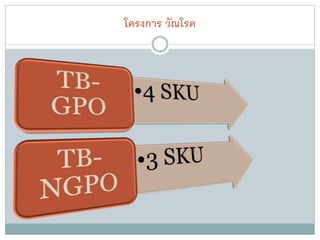 โครงการ วัณโรค
 