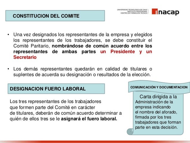 COMITÉ PARITARIO