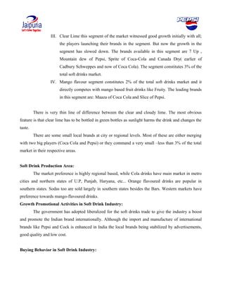 Coparative analysis-of-pepsi-and-coke | DOC