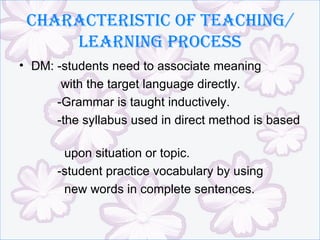 Coparison of three teaching methods | PPT