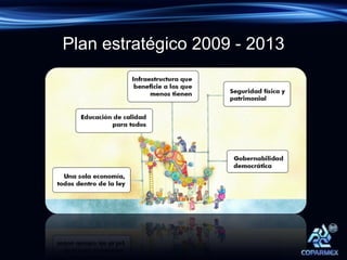 Plan estratégico 2009 - 2013 