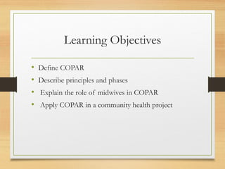 COPAR_Midwifery_Lecture.primary health care | PPTX