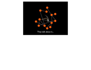 They talk about it...
 