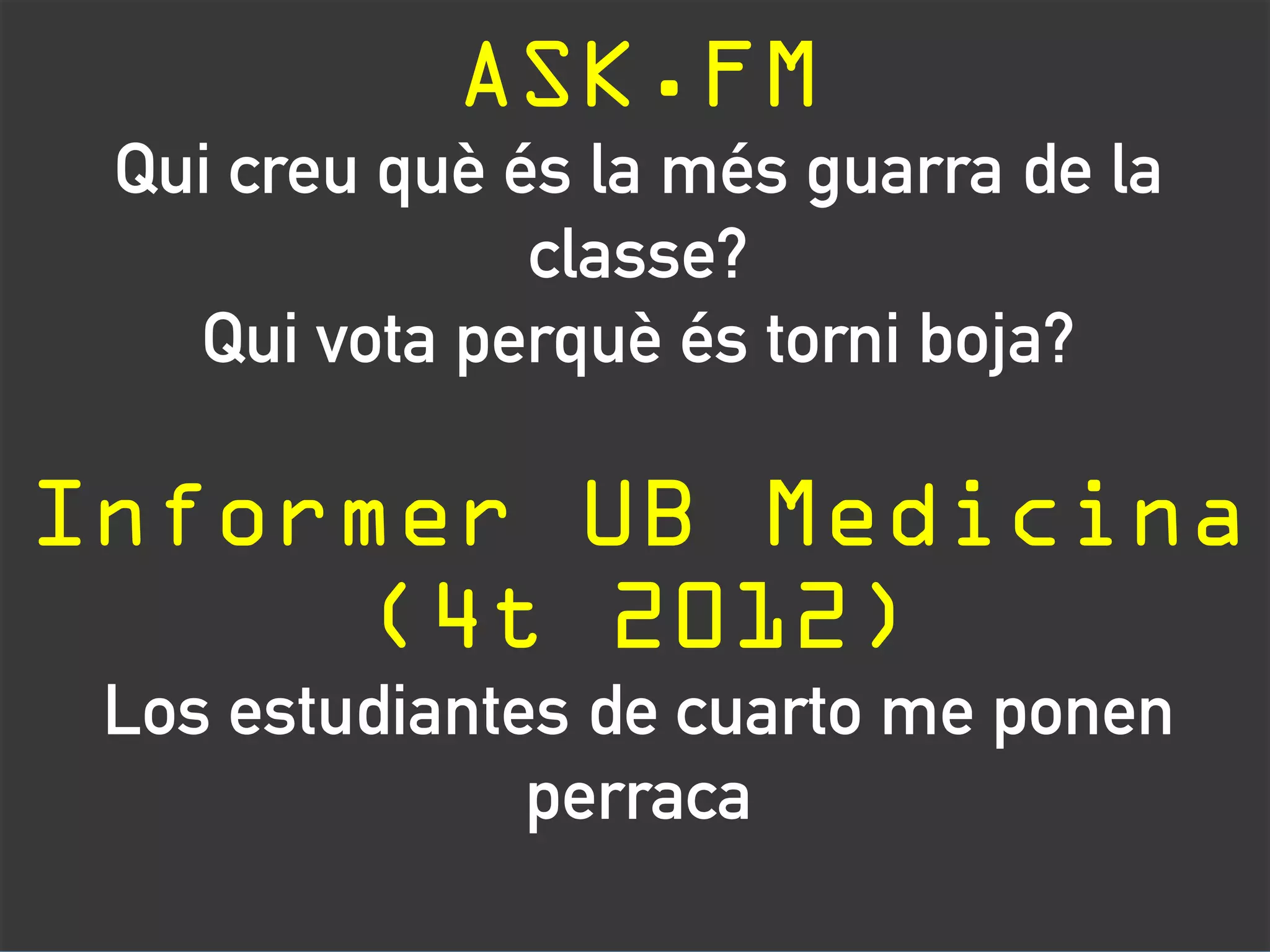 Sexting 
1. Voluntarietat 
inicial. 
2. Es 
realitzen 
a 
parXr 
de 
la 
webcam, 
i 
del 
mòbil 
(principalment). 
3. Els 
posats 
plantegen 
exitació, 
situació 
eròXca 
o 
sexual 
i 
la 
realització 
del 
mateix 
acte. 
4. L'edat 
és 
important. 
Si 
bé 
molt 
estudis 
addueixen 
a 
que 
adolescents 
i 
joves 
el 
realitzen 
sota 
una 
manca 
de 
cultura 
de 
privacitat 
i 
baixa 
consciència 
i 
percepció 
de 
problemàXca 
associada 
(Bartrina, 
2011) 
la 
nostra 
experiència 
professional 
i 
observació 
ens 
indica 
que 
exsiteixen 
un 
nombre 
de 
persones 
adultes 
que 
també 
el 
realitzen. 
I 
tot 
i 
no 
ser 
objecte 
d'estudi 
en 
la 
nostra 
recerca, 
seria 
una 
bona 
pràcXca 
d'anàlisi. 
 