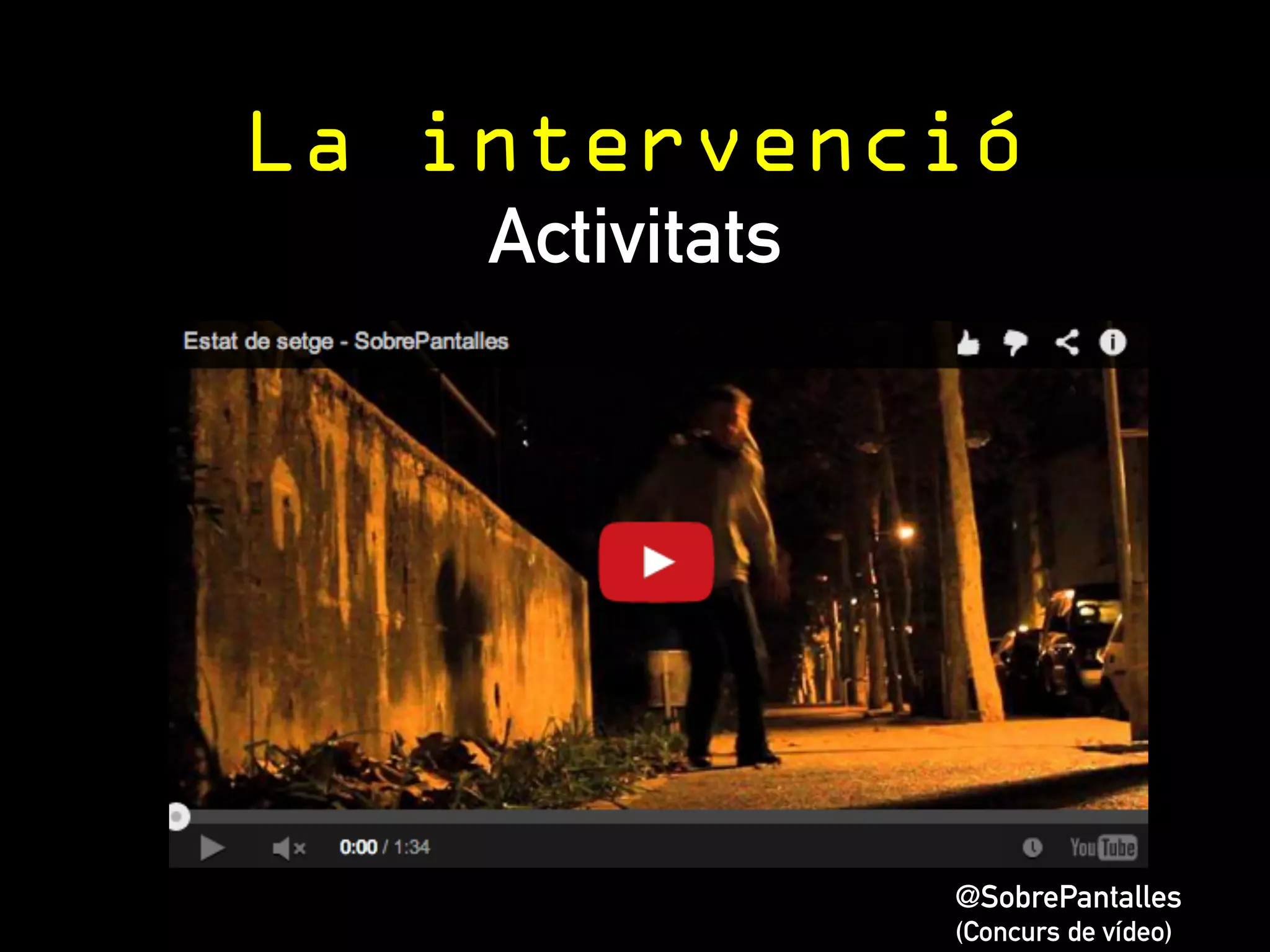 Granollers 
2n – 4t ESO (2012/13) 
Els problemes més presents són els 
insults entre ells mateixos (27.1% ho ha 
patit i 14.8% ho ha fet i ho ha patit). Tot i 
que no són xifres molt elevades, el 
professorat afirma genera força 
problemàtic. 
h@p://prezi.com/wnhwjxtyoone/usos-­‐adolescents-­‐de-­‐les-­‐pantalles-­‐4-­‐abril-­‐2014/ 
 