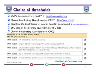 Crdq Questionnaire.pdf Pharmacotherapy of Chronic Obstructive Pulmonary Disease | PDF