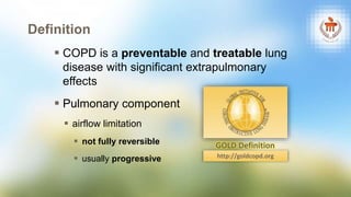 COPD - Chronic Obstructive Pulmonary Disease | PPTX