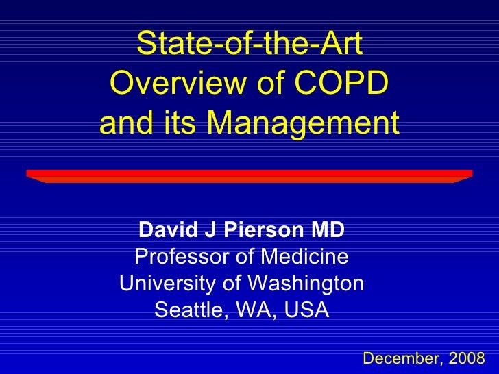 state of the art overview of copd and its management copd gold guidelines
