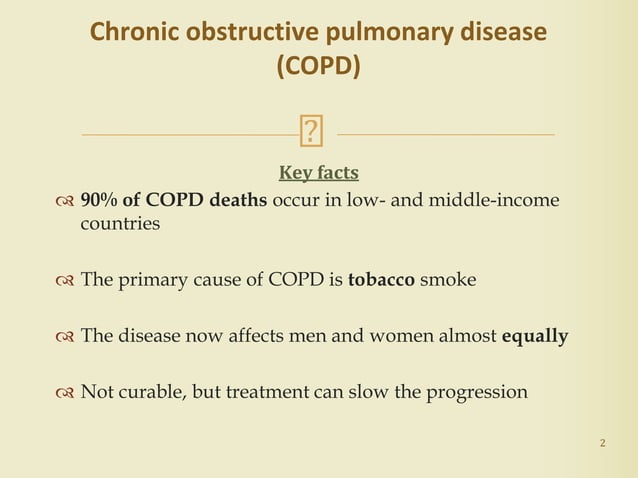 COPD overview and update | PPTX