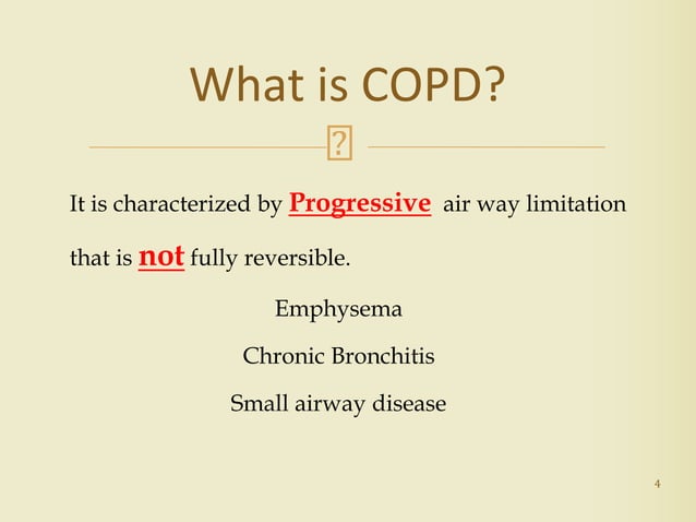 COPD overview and update | PPTX