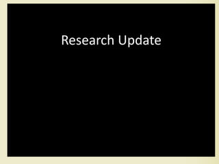 65
Research Update
 