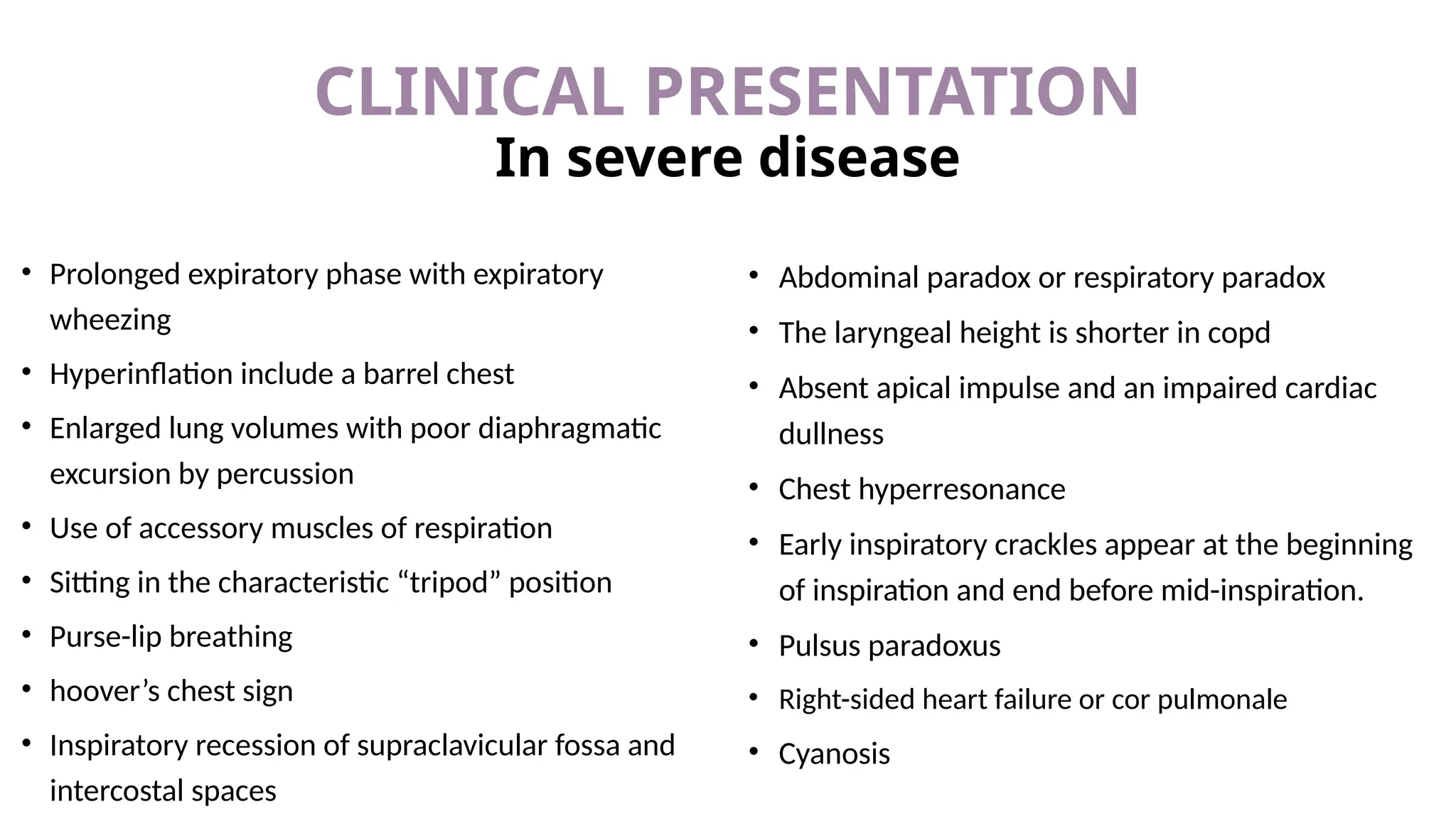 Chest Muscle Recession COPD (3).pptx.. discussion slide..... | PPTX