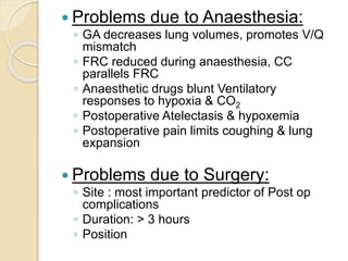 Copd and anaesthesia | PPTX