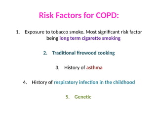 COPD (Chronic Obstructive Pulmonary Disease) .pptx