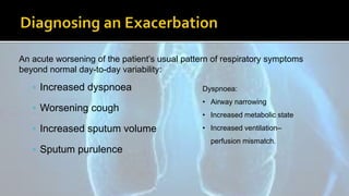 COPD: Management of Acute Exacerbation | PPTX