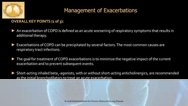 COPD: Management of Acute Exacerbation | PPTX