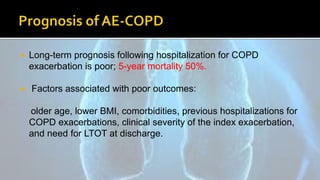 COPD: Management of Acute Exacerbation | PPTX