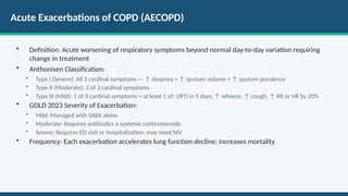 Comprehensive Overview of Chronic Obstructive Pulmonary Disease (COPD ...