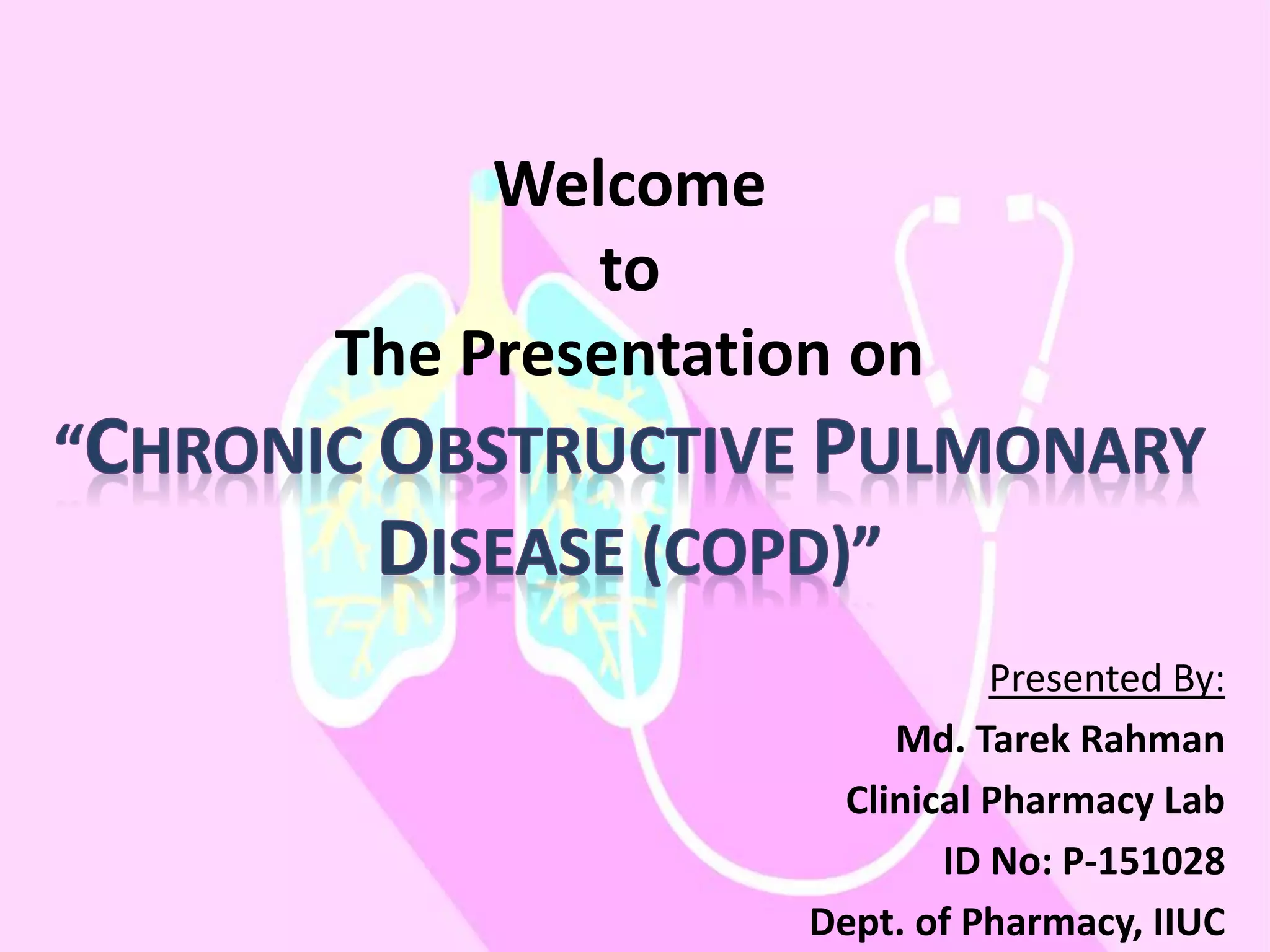 COPD Presentation | PPTX