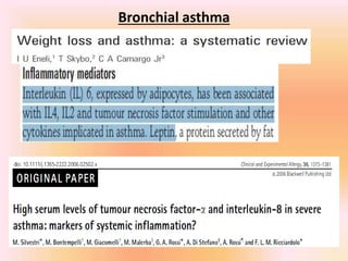Bronchial asthma
 