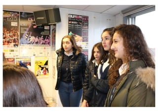 Grabación cuña en Cope Ourense con motivo del V Festival del Libro