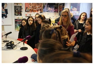 Grabación cuña en Cope Ourense con motivo del V Festival del Libro