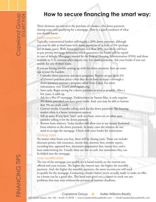 Copeland Group Buyer Packet