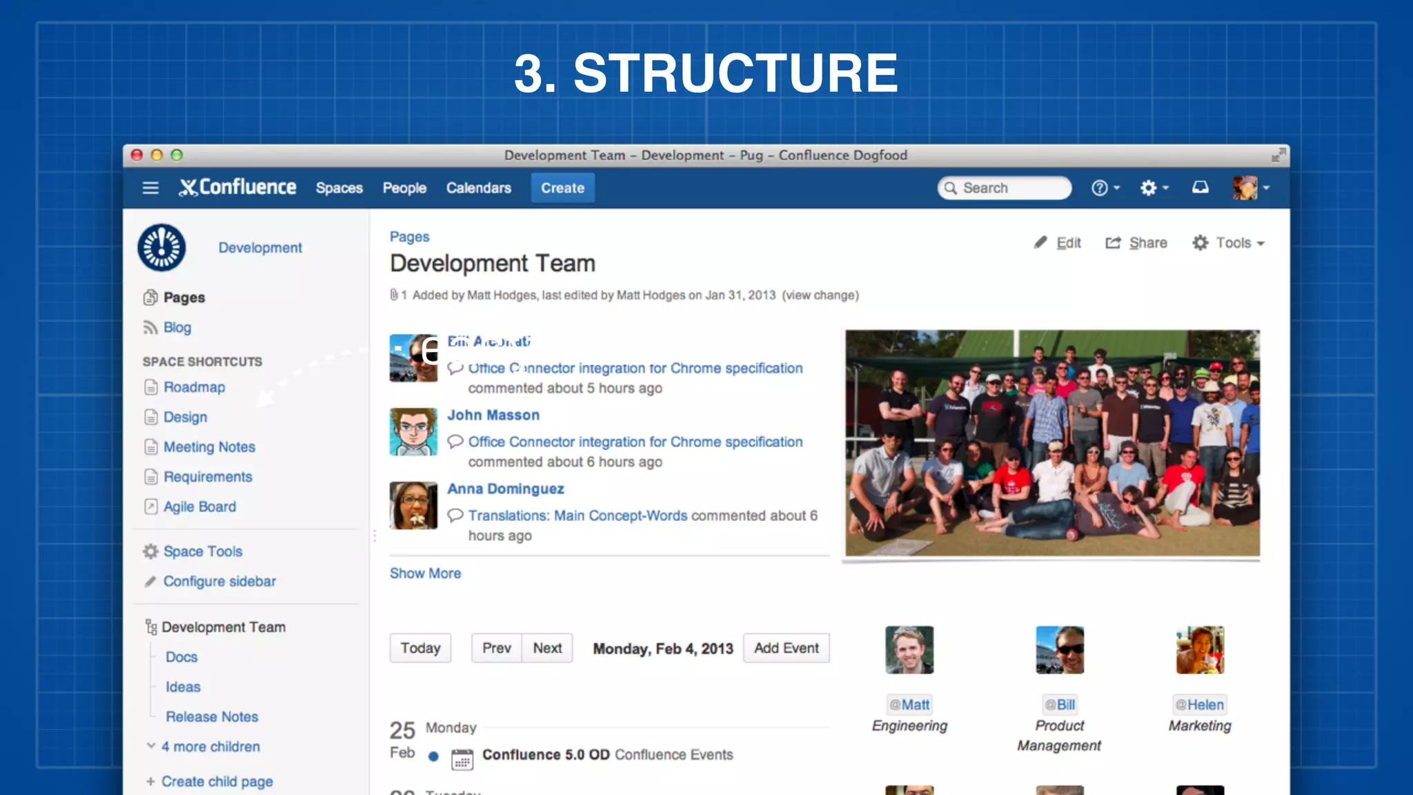 easy to ﬁnd
3. STRUCTURE
 