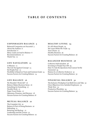 Copenhagen balance report - How Danish Work Design Creates Productivity ...