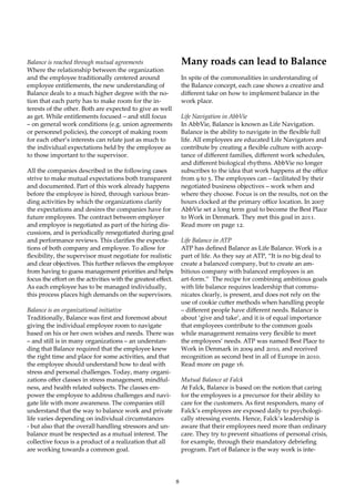 Copenhagen balance report - How Danish Work Design Creates Productivity ...