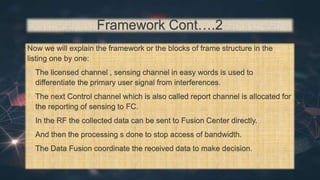 Cooperative Spectrum Sensing in Cognitive Radio | PPTX