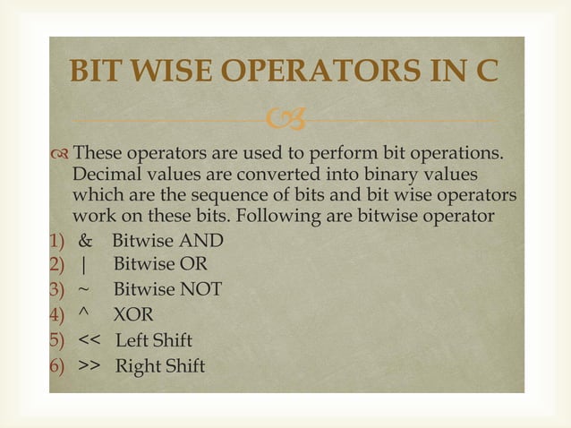 Types of Operators in C programming .pdf