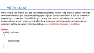 C Operators and Control Structures.pptx