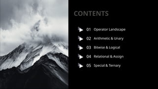 C Operators Decoded of C programming language | PPTX