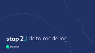 stap 2.| data modeling
 