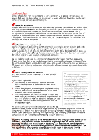 Copernica E Mail Tot Sale