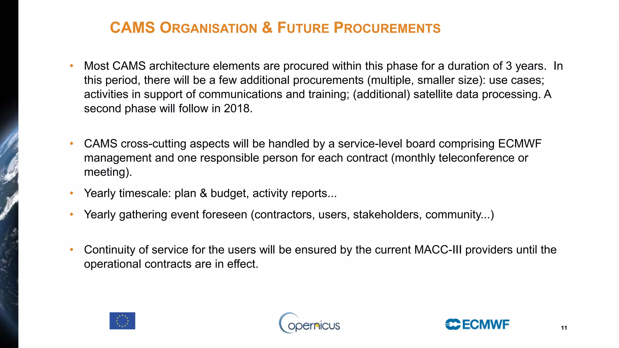 Copernicus Atmosphere Monitoring Service - An introduction | PDF