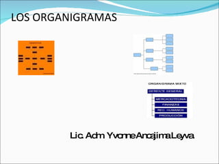 LOS ORGANIGRAMAS ,[object Object]