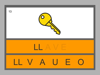 LL V A U E O
LL A V E
13
 