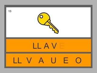 LL V A U E O
LL A V E
13
 