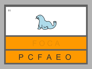 P C F A E O
F O C A
11
 