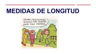 MEDIDAS DE LONGITUD
 
