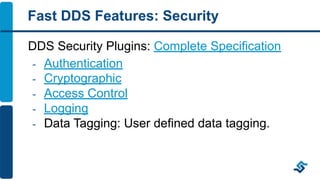 Fast DDS Features & Tools | PDF