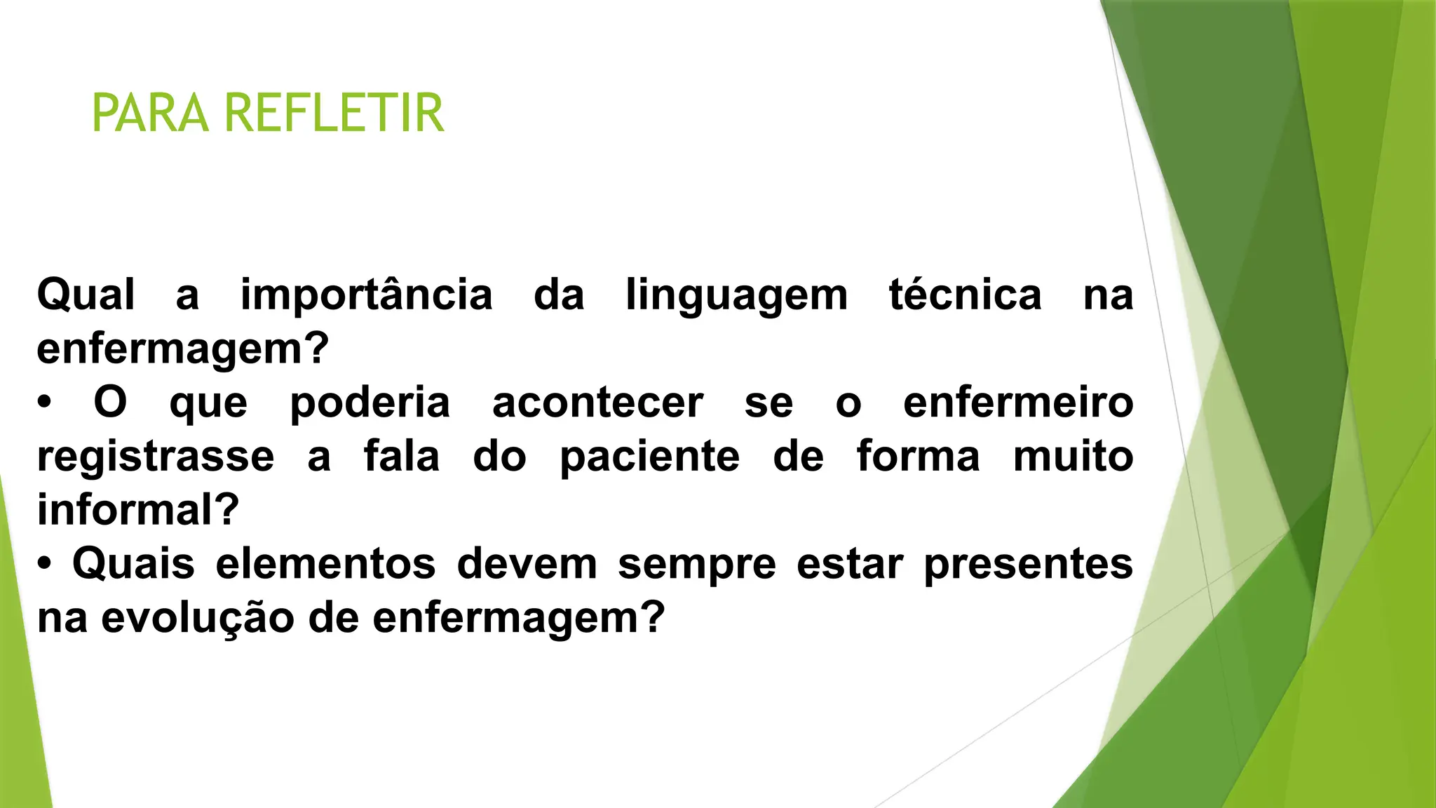 PORTUGUÊS INSTRUMENTAL.pptx na enfermagem | PPTX