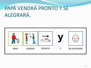 PAPÁ VENDRÁ PRONTO Y SE ALEGRARÁ. 15