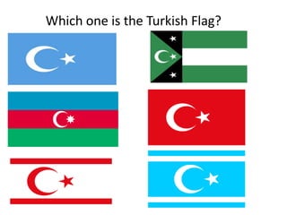 Which one is the Turkish Flag?
 